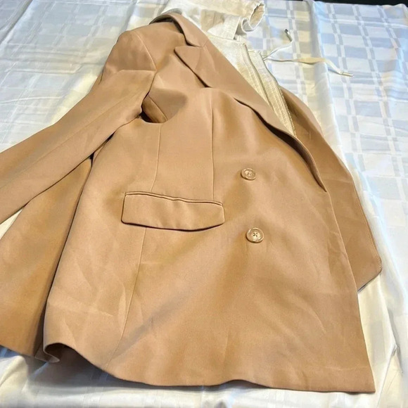 Dickie Blazer,Hoodie blazer Rachel Zoe,NWOT, women XS, removable zip hoodie - Picture 7 of 14